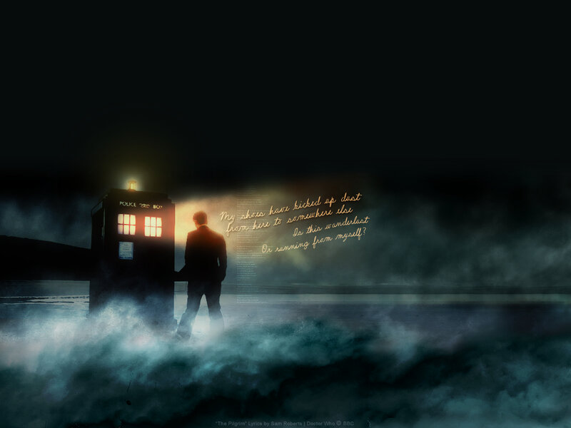 Doctor Who TARDIS scene