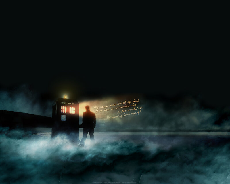 Doctor Who TARDIS scene
