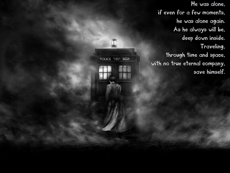 Doctor Who TARDIS scene