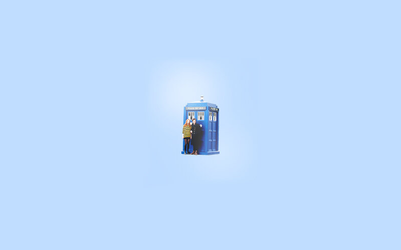 Doctor Who TARDIS scene