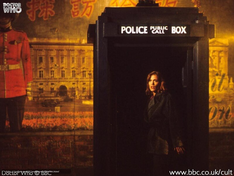 Doctor Who TARDIS scene