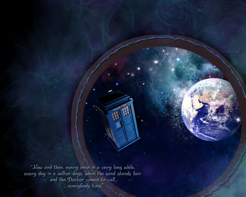 Doctor Who TARDIS wallpaper