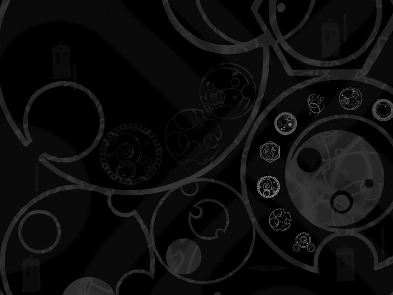 Doctor Who themed abstract design