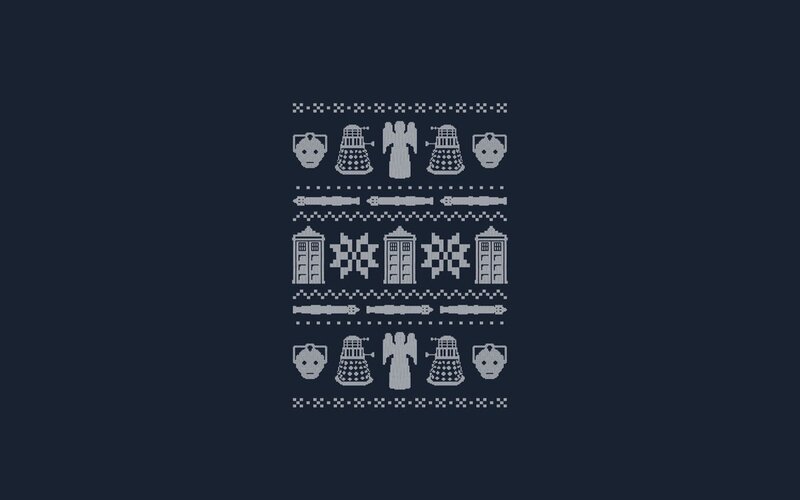 Doctor Who Themed Sweater