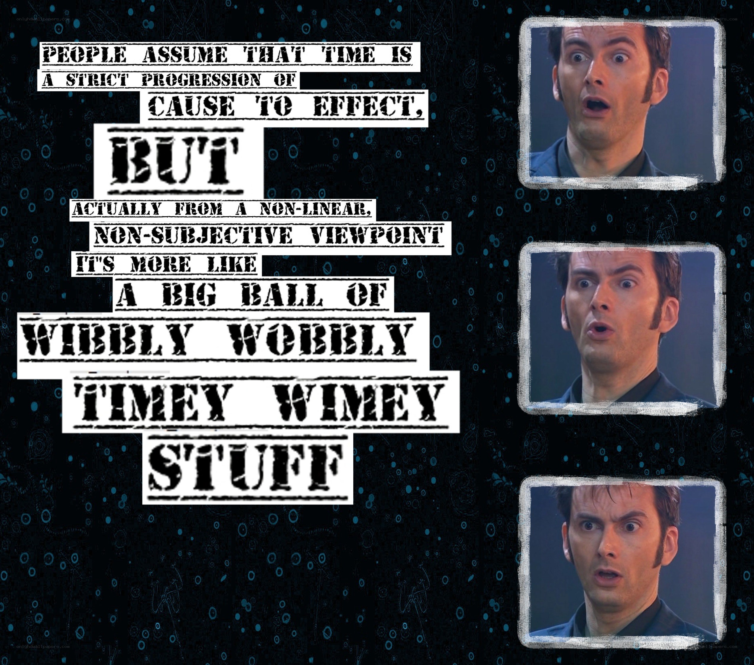 Doctor Who time paradox meme