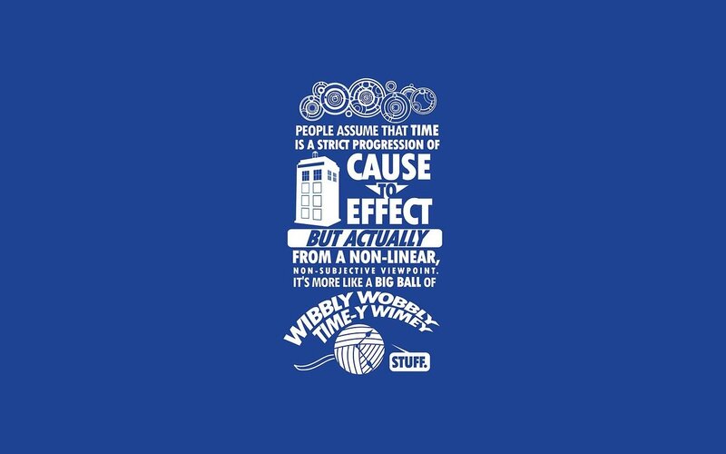 Doctor Who time quote