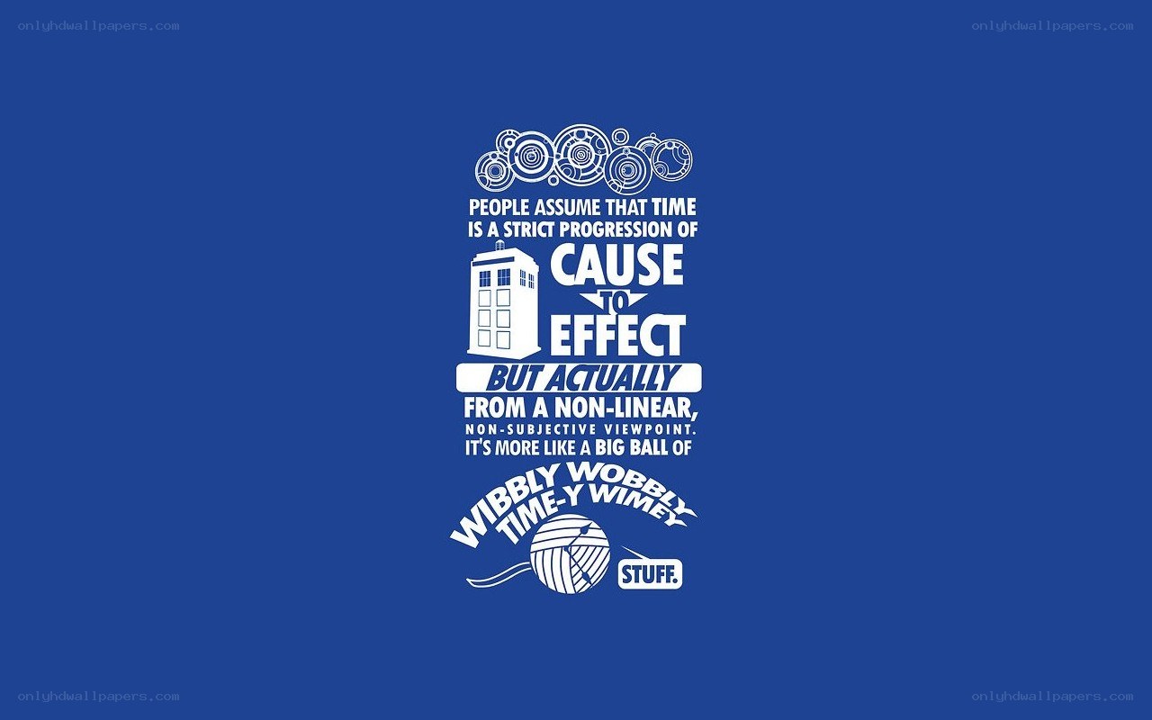 Doctor Who time quote