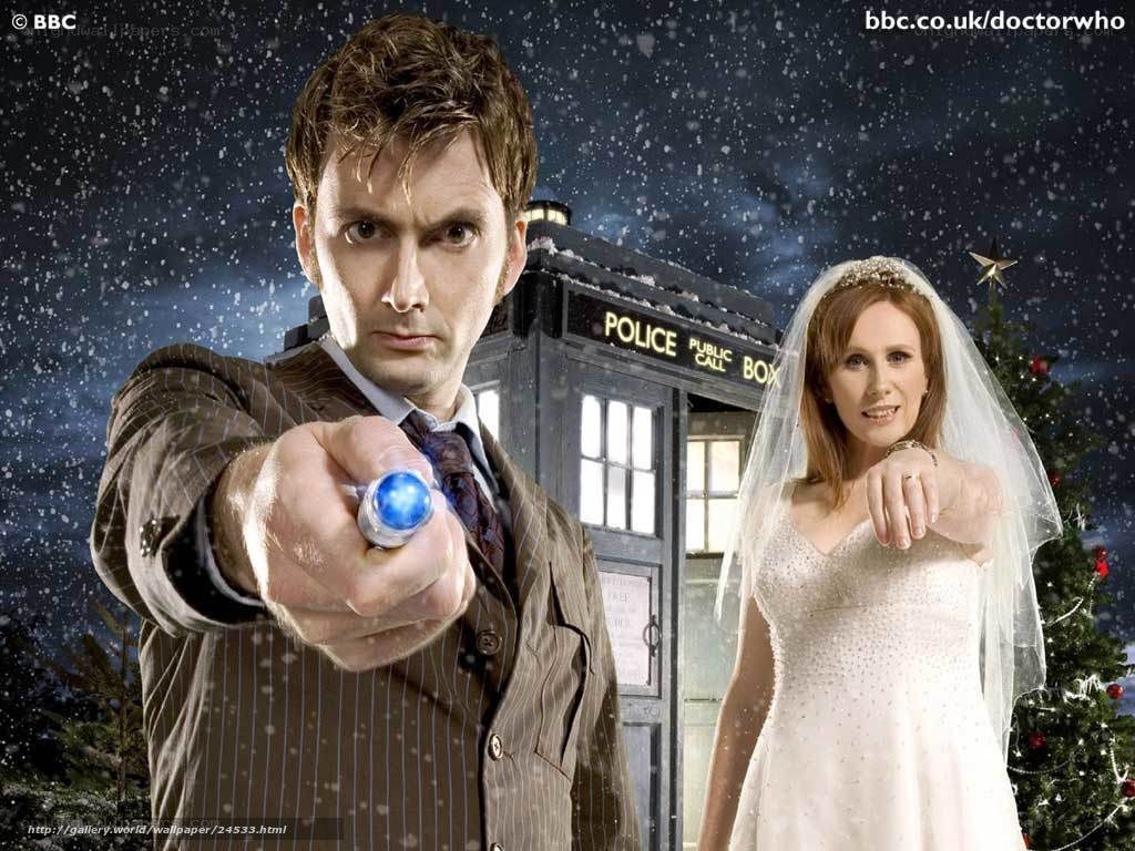 Doctor Who wedding scene
