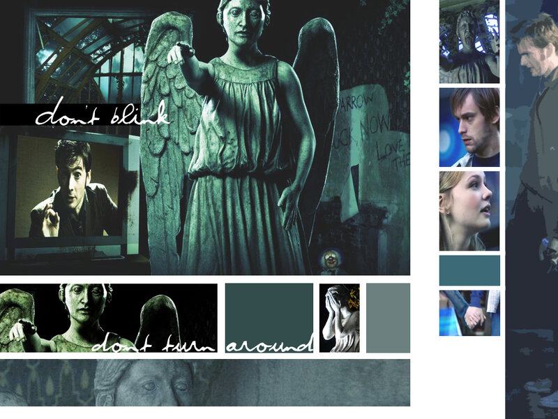 Doctor Who: Weeping Angels collage