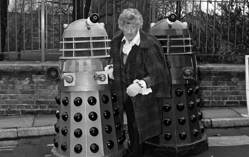 Doctor Who with Daleks