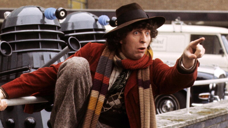 Doctor Who with Daleks