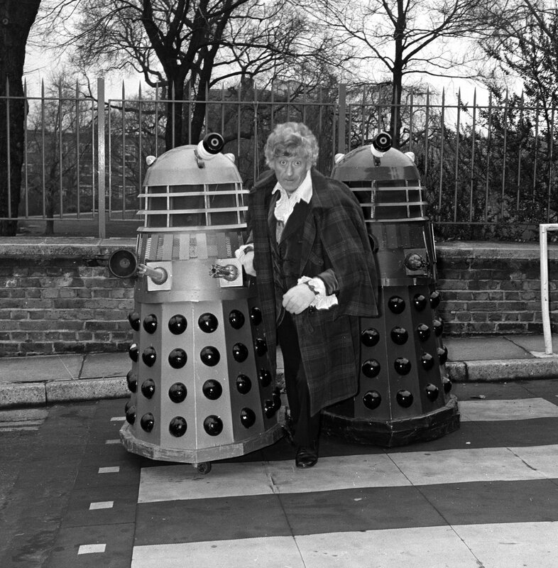 Doctor Who with Daleks