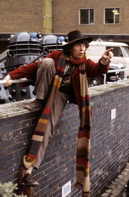 Doctor Who with Daleks