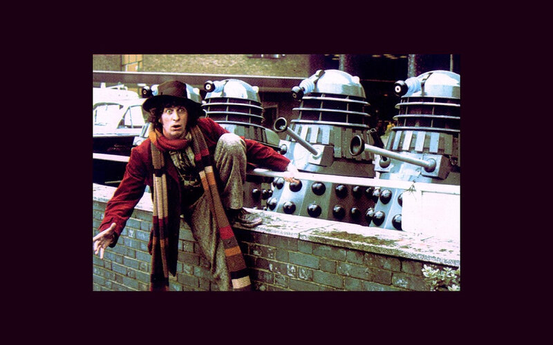 Doctor Who with Daleks