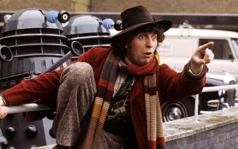 Doctor Who with Daleks