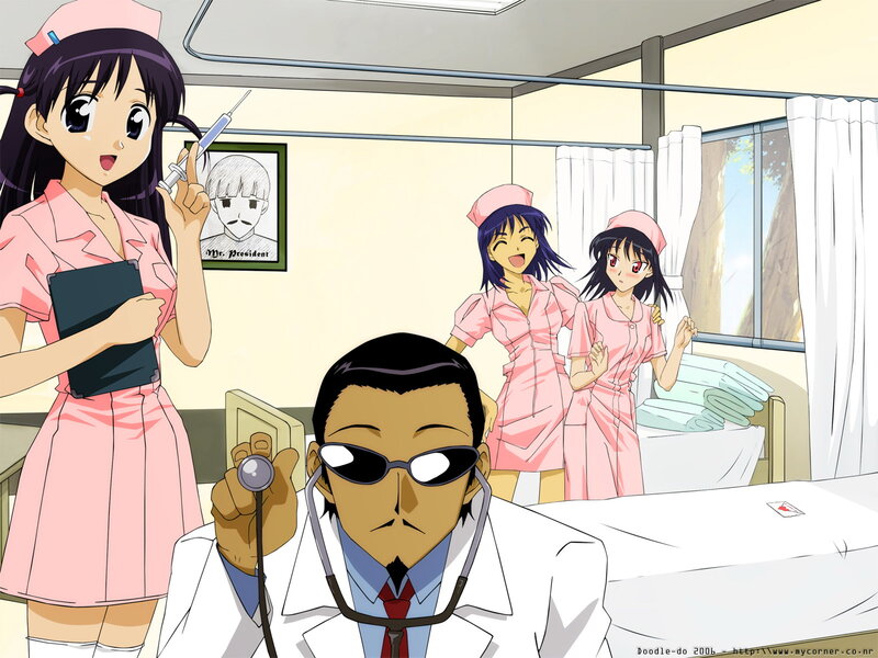 Doctor with Stethoscope — Pink