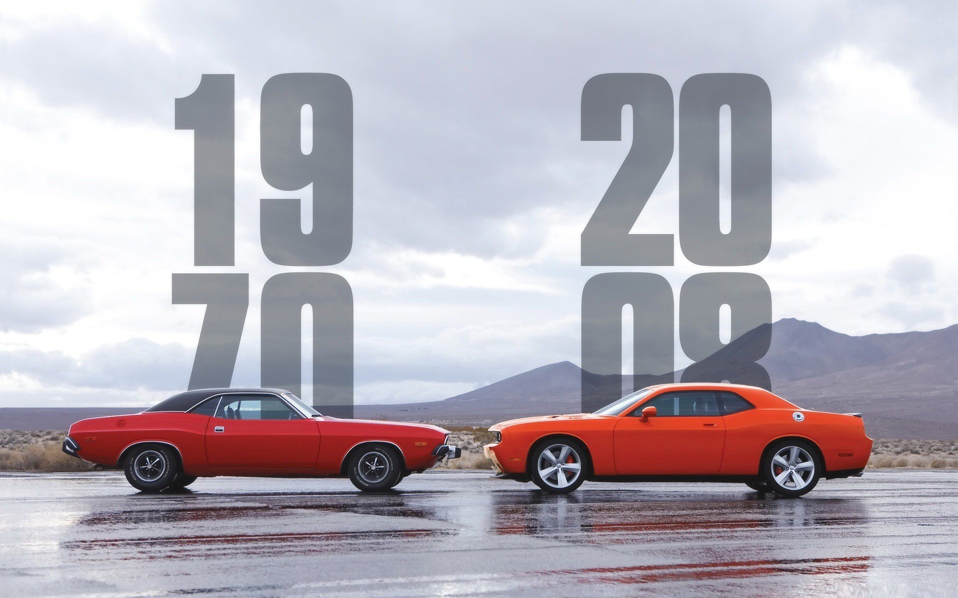 Dodge Challenger: 1970 vs 2008