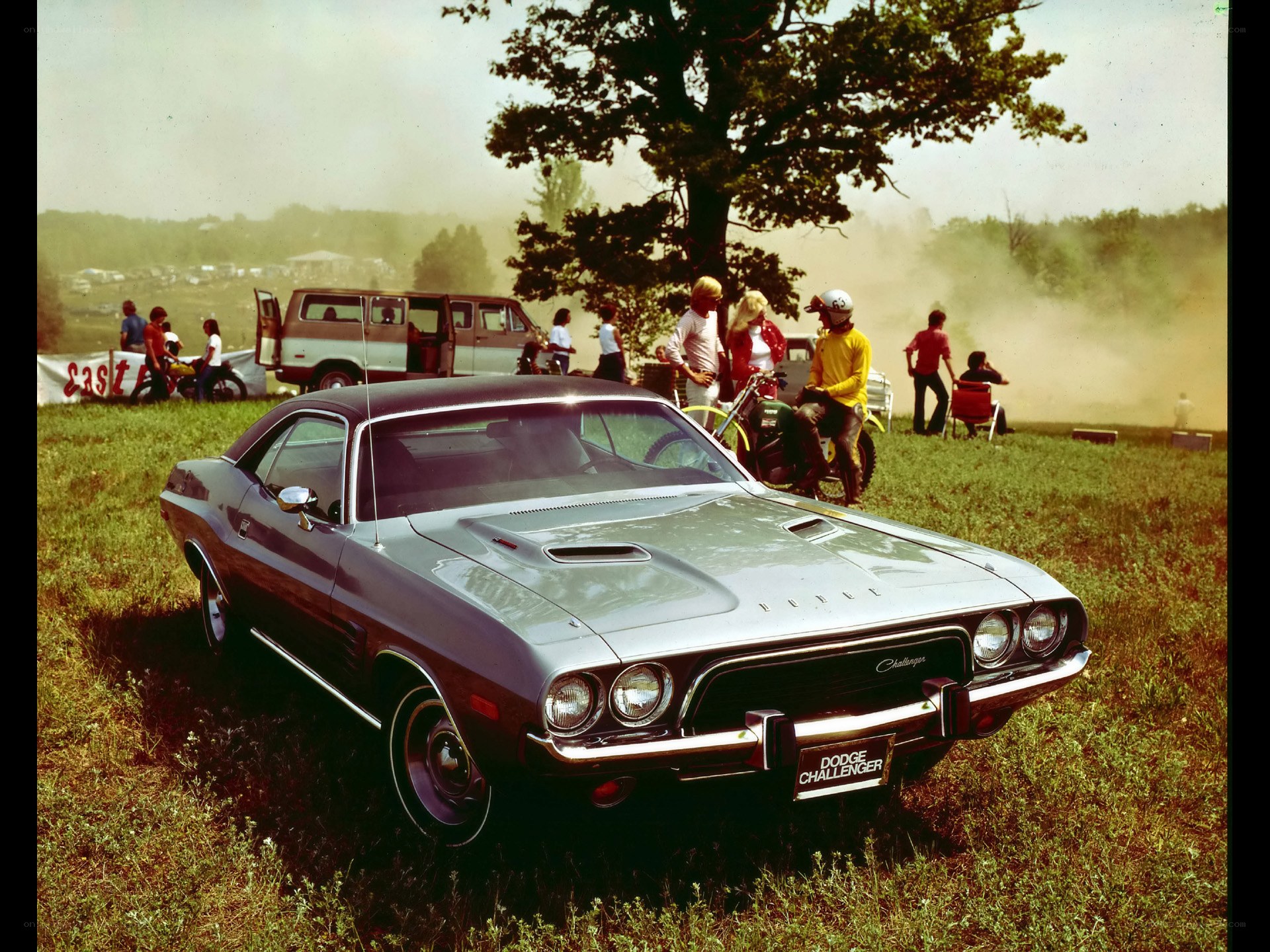 Dodge Challenger at outdoor event