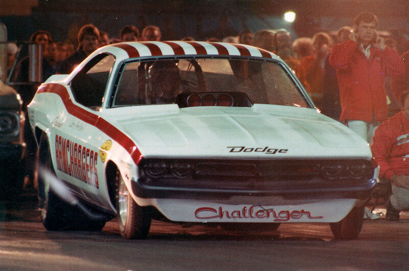 Dodge Challenger drag racer