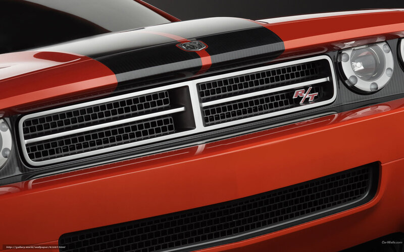 Dodge Challenger R/T front grille