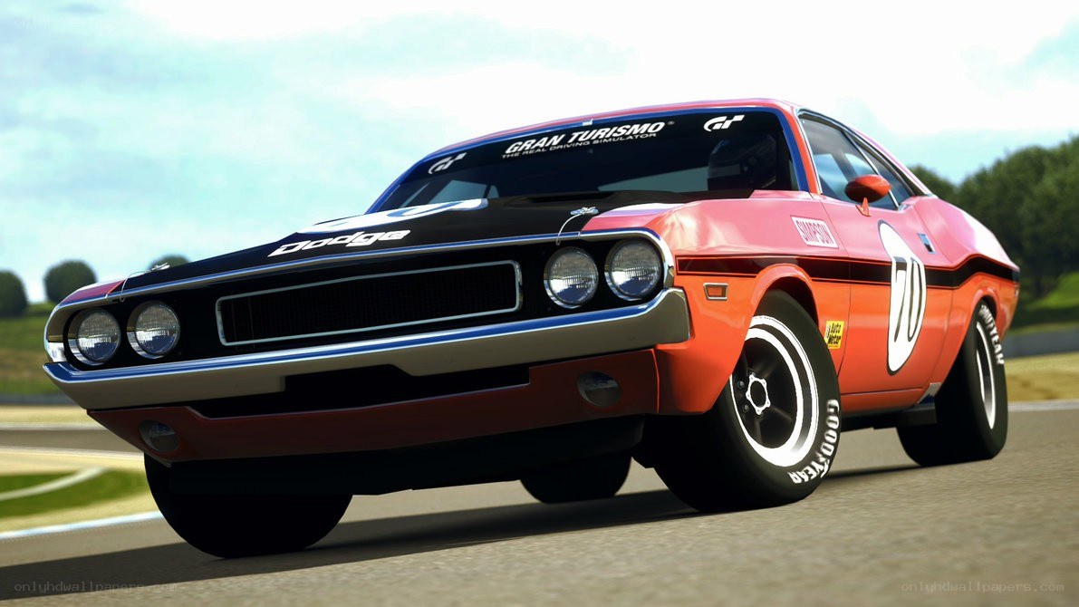 Dodge Challenger race car