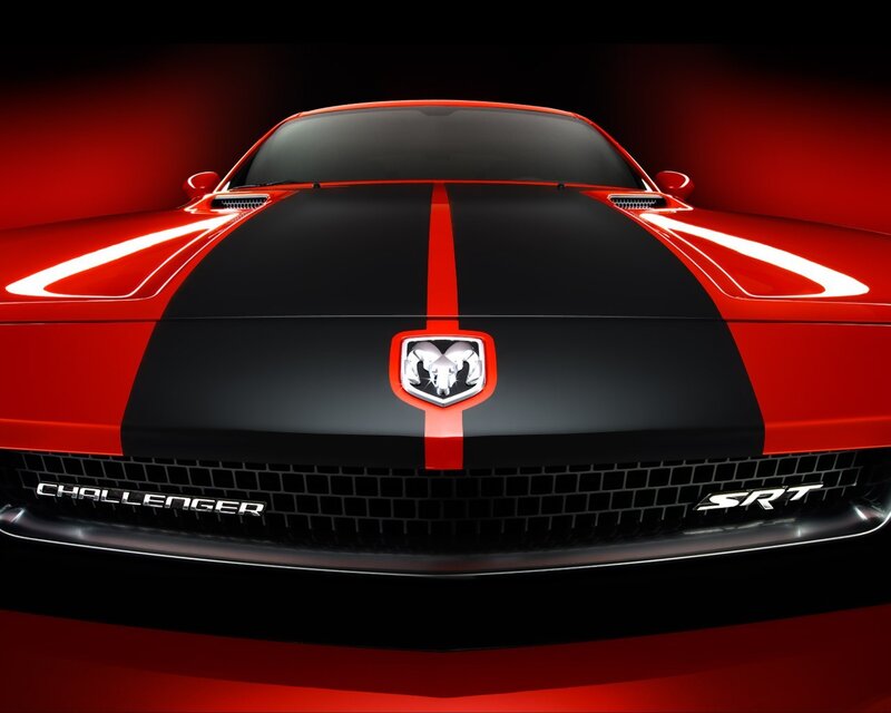 Dodge Challenger SRT front view