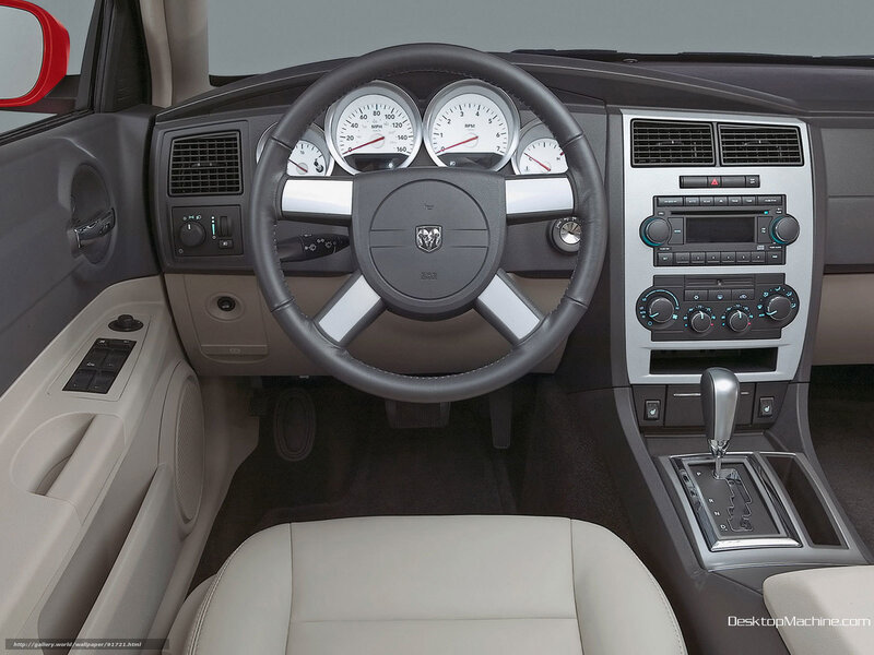 Dodge Charger interior dashboard