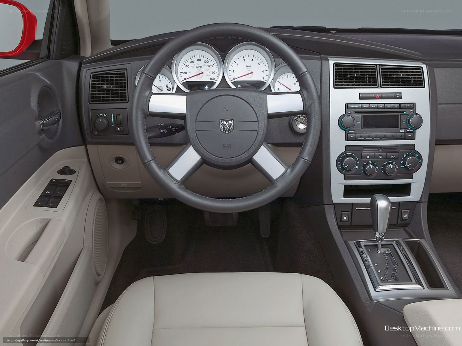 Dodge Charger interior dashboard