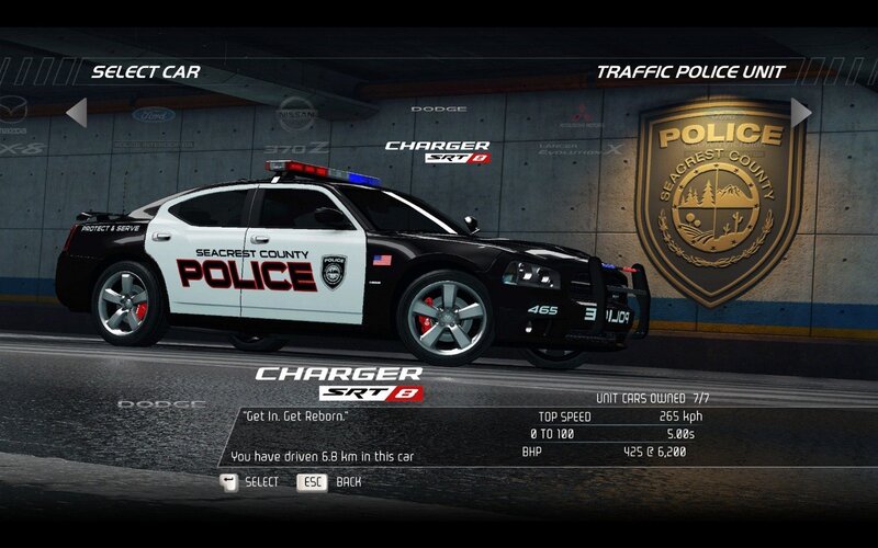 Dodge Charger SRT8 Police Car