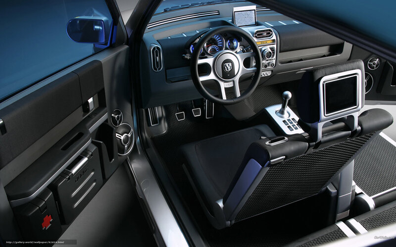 Dodge concept car interior