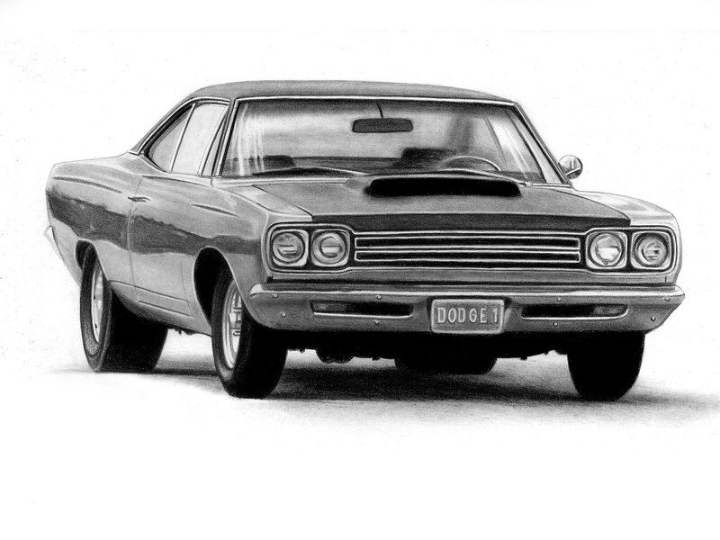 Dodge Coronet drawing