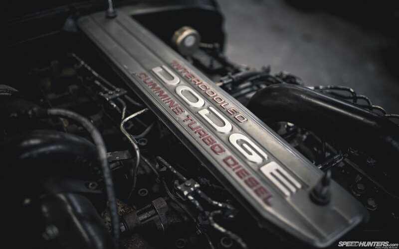 Dodge Cummins Engine — Black