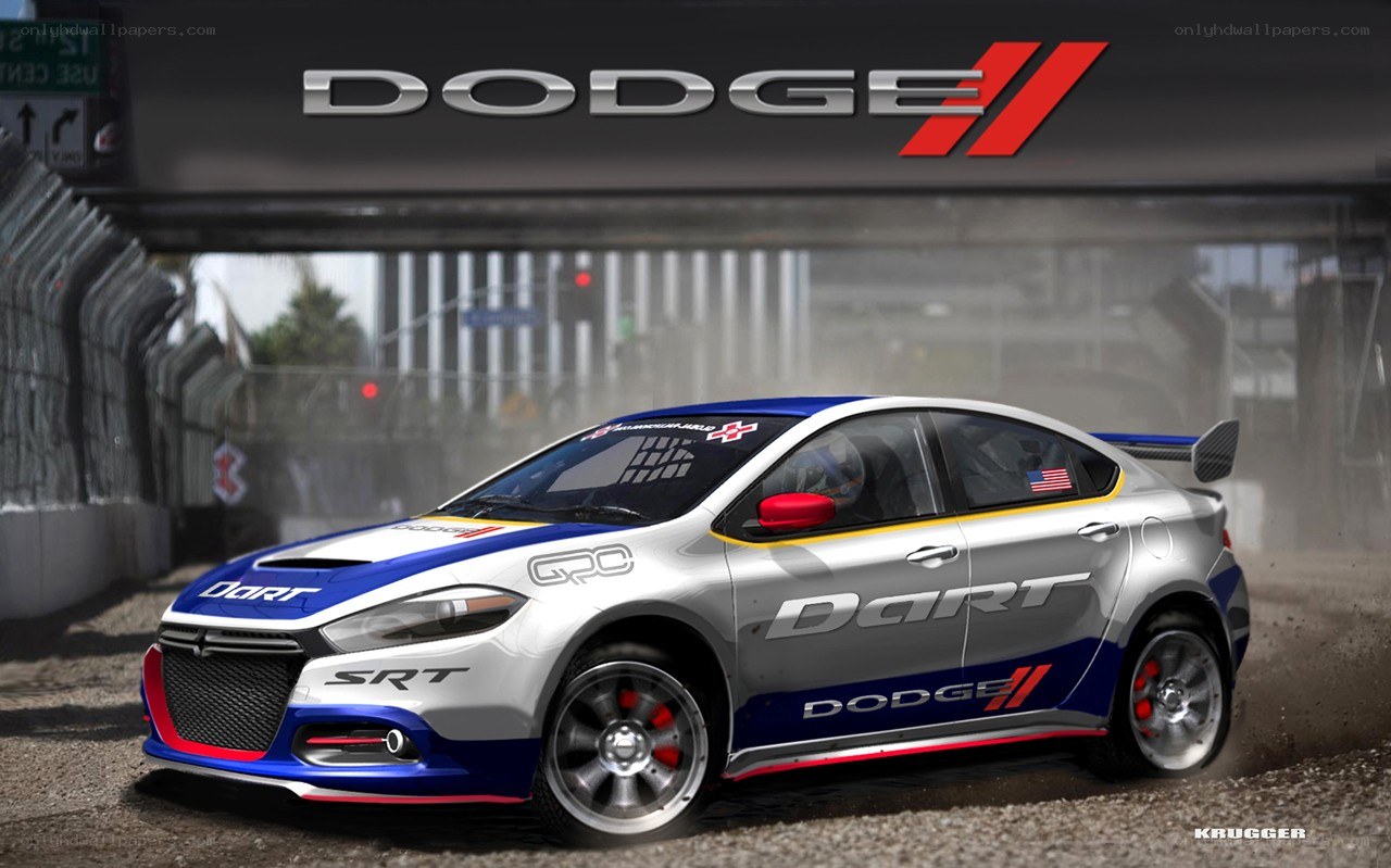 Dodge Dart SRT race car