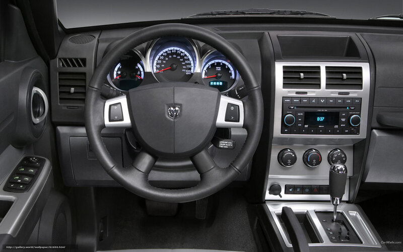 Dodge Durango interior dashboard
