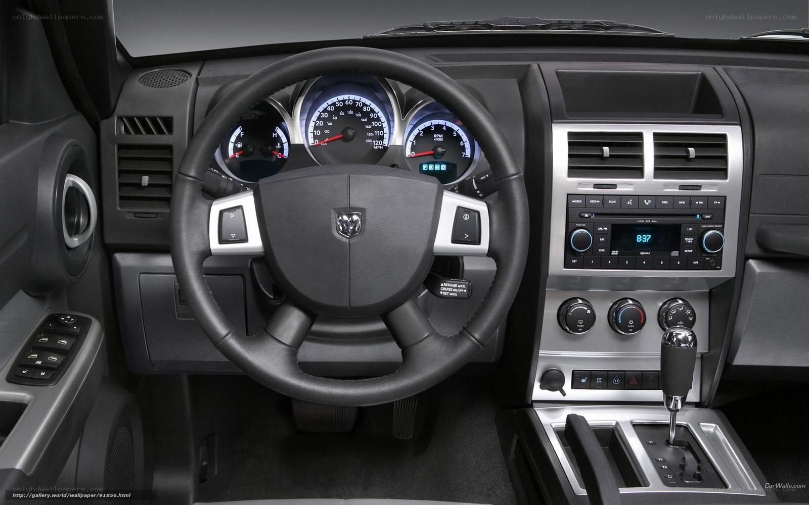 Dodge Durango interior dashboard
