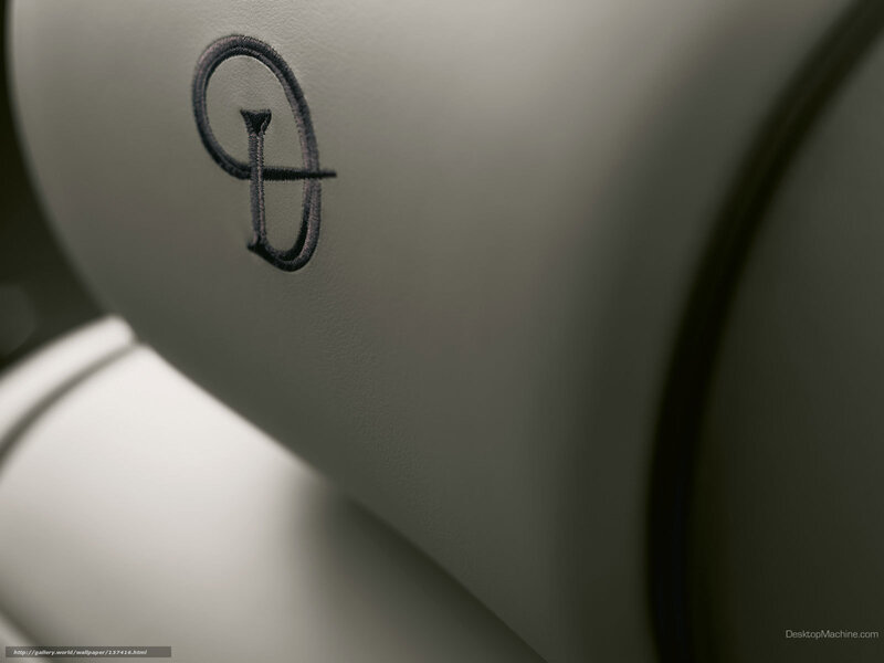 Dodge logo on car seat