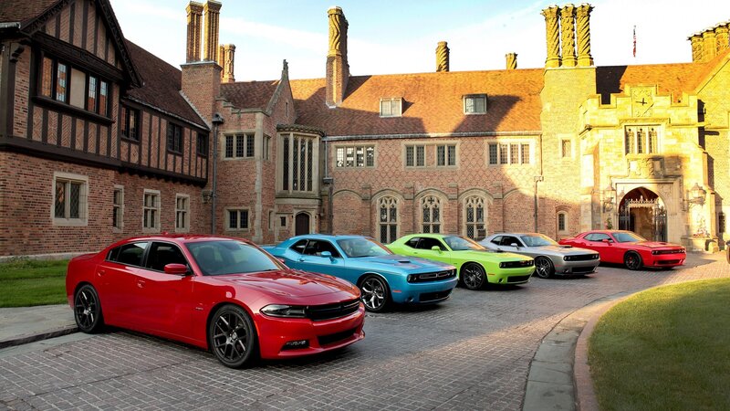 Dodge Muscle Cars — Red