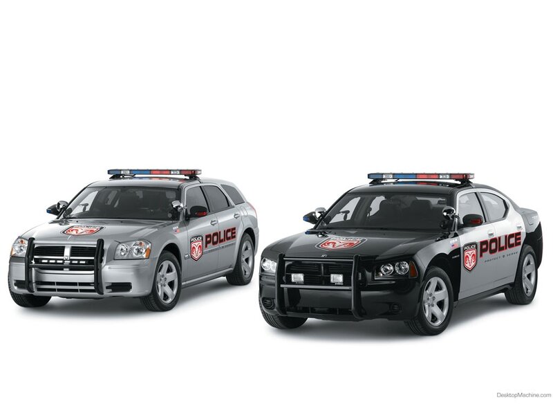 Dodge police cars