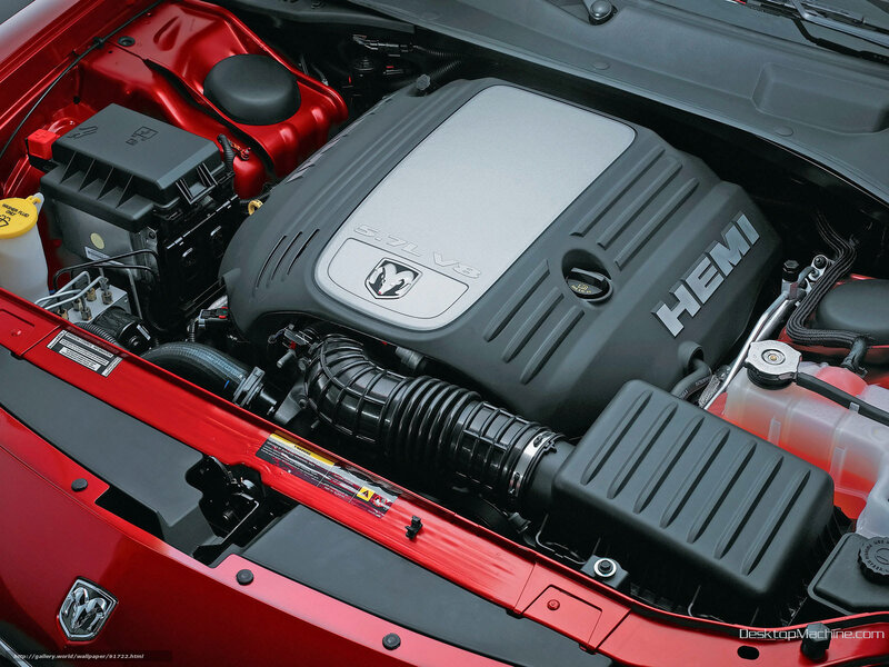 Dodge Ram engine bay
