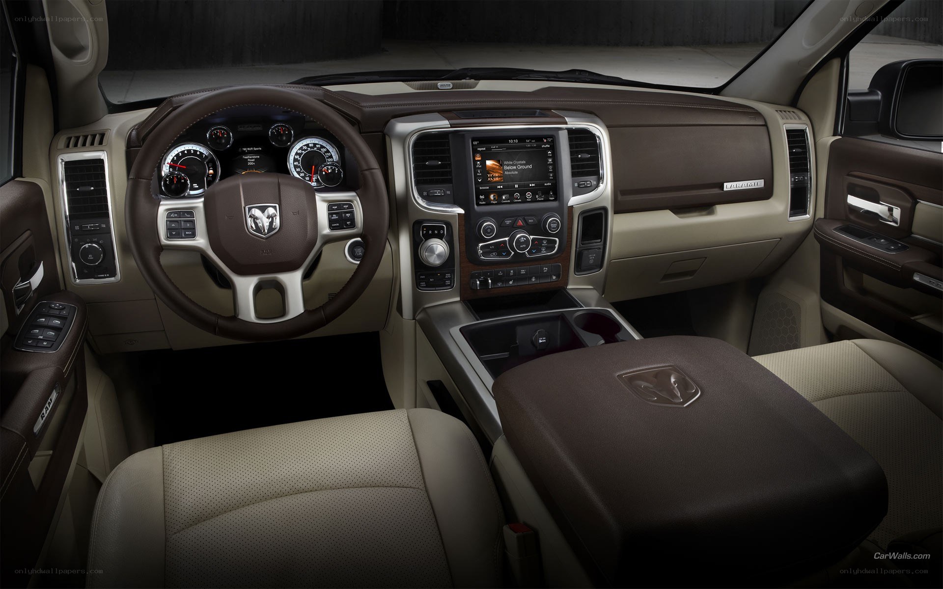Dodge Ram interior dashboard