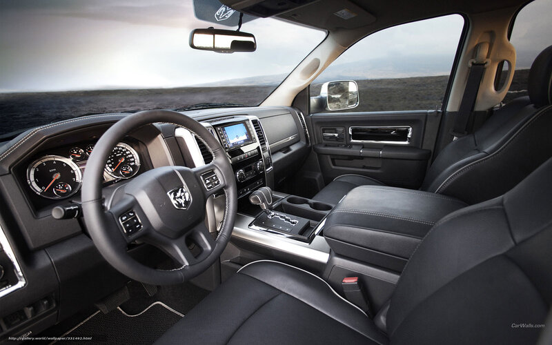 Dodge Ram interior view