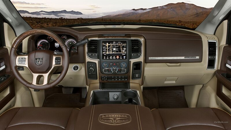 Dodge Ram Laramie interior