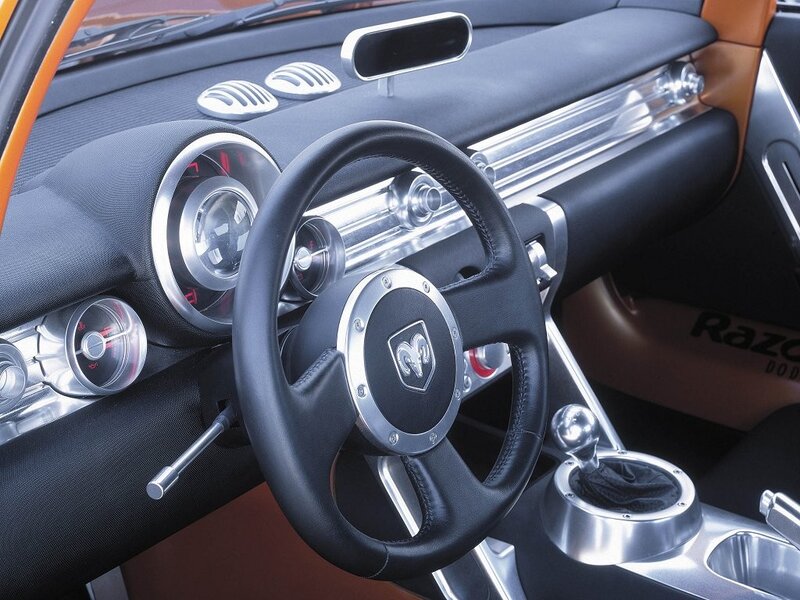 Dodge Razor interior dashboard