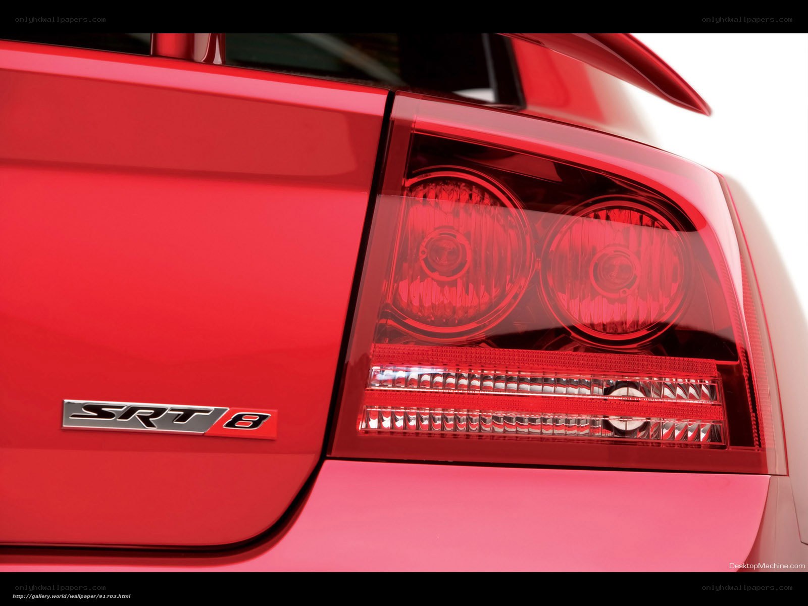 Dodge SRT-8 rear tail light