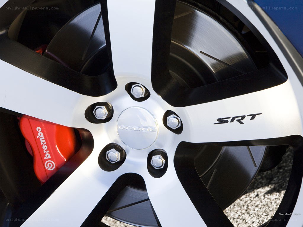 Dodge SRT wheel and brake