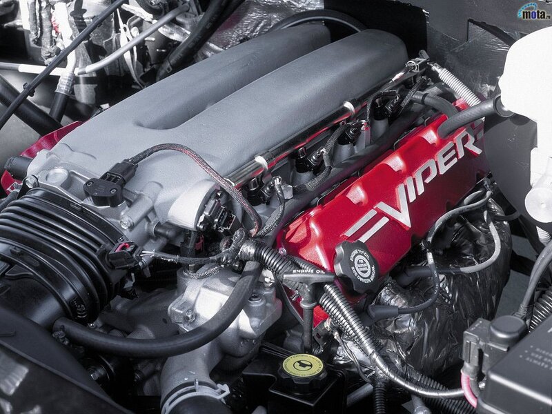 Dodge Viper engine bay