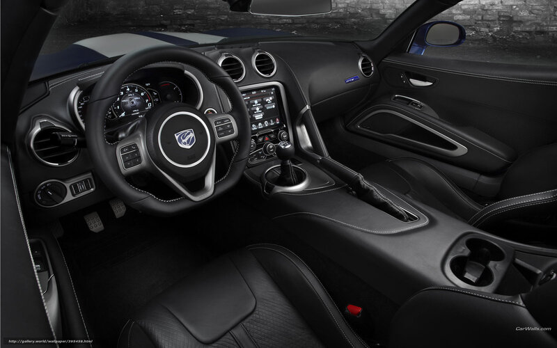 Dodge Viper interior dashboard