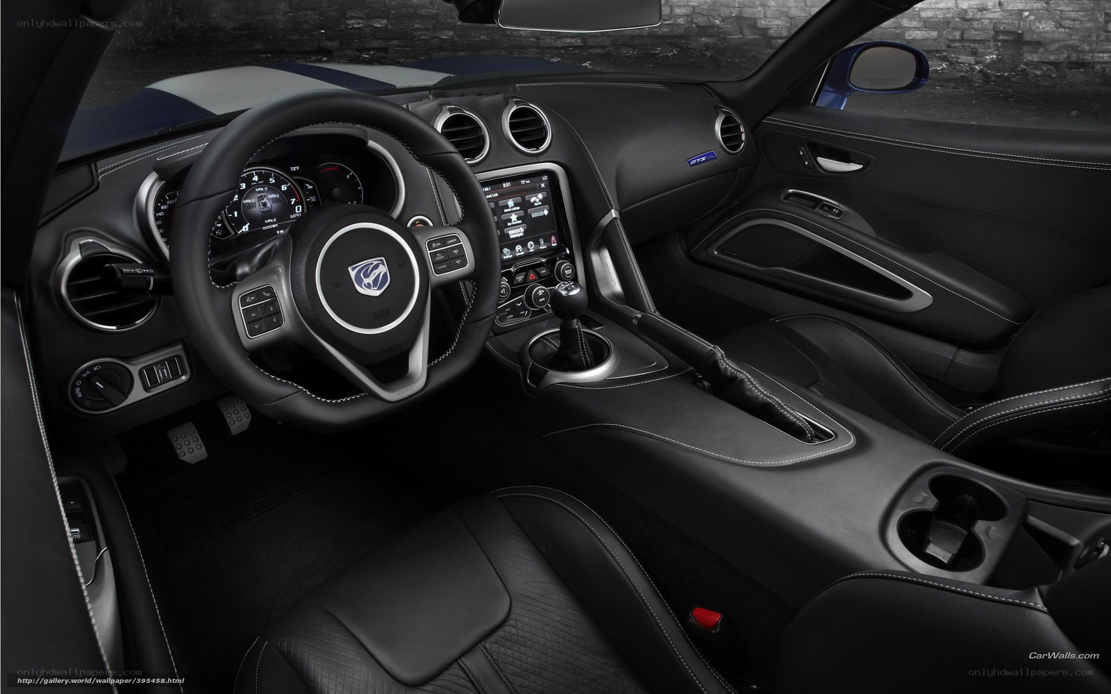 Dodge Viper interior dashboard