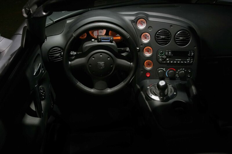 Dodge Viper interior dashboard