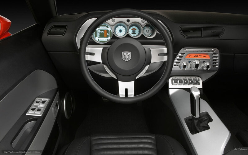 Dodge Viper interior dashboard